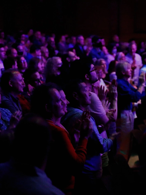 Audience enjoying R.E.M. Explored, April 2023