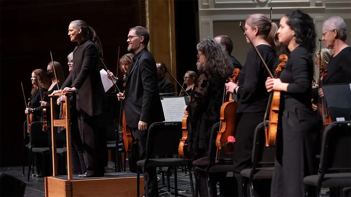 The Winston-Salem Symphony takes a bow